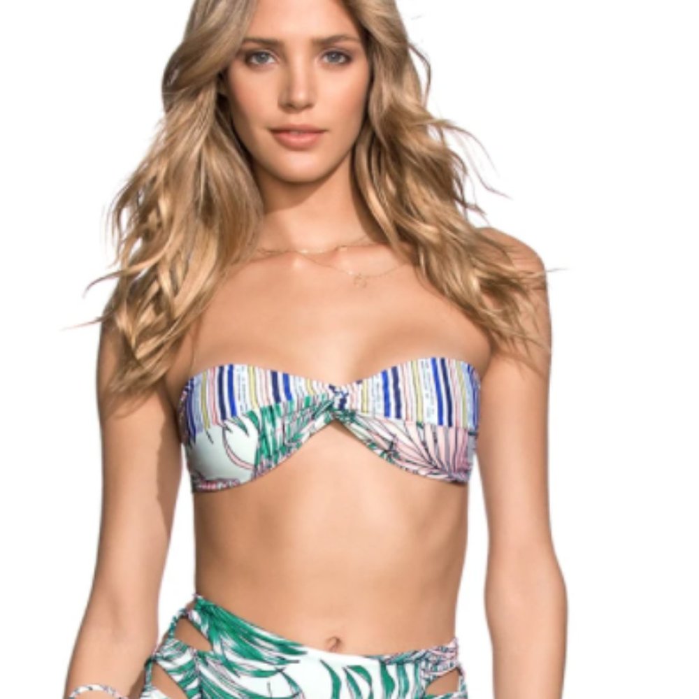 NWT MAAJI SIZE M L XL BAHAMAS SUNSET BANDEAU TOP